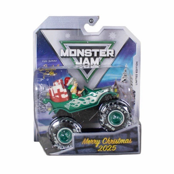 Monster Jam Christmas 2025 Limited Edition 1:64 Mrs. Claus Exclusive - PRESALE