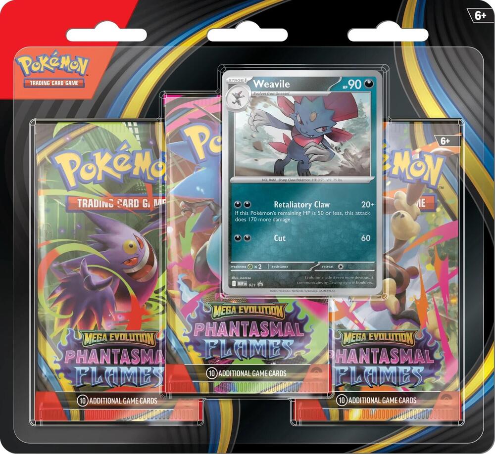 Phantasmal Flames 3 Pack Blister [RANDOM PROMO]