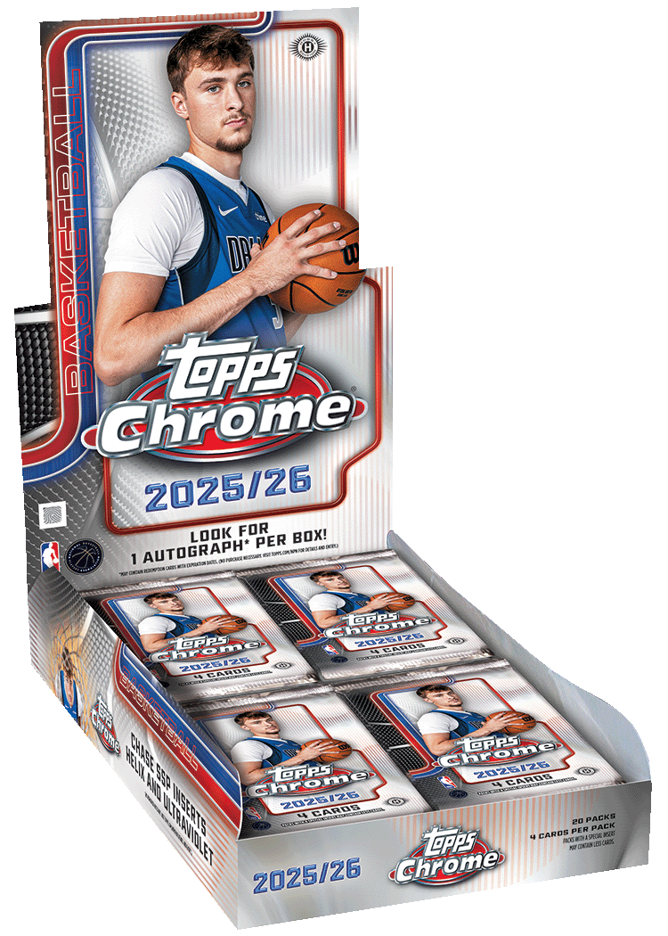 2025/26 Topps Chrome Basketball Factory Hobby Box