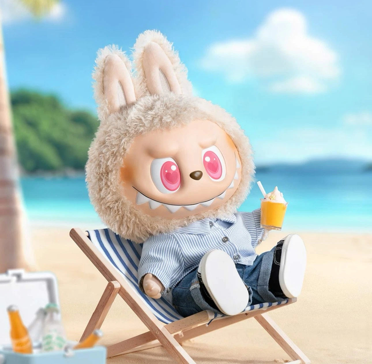 Pop Mart Labubu The Monsters Flip With Me Vinyl Plush Doll